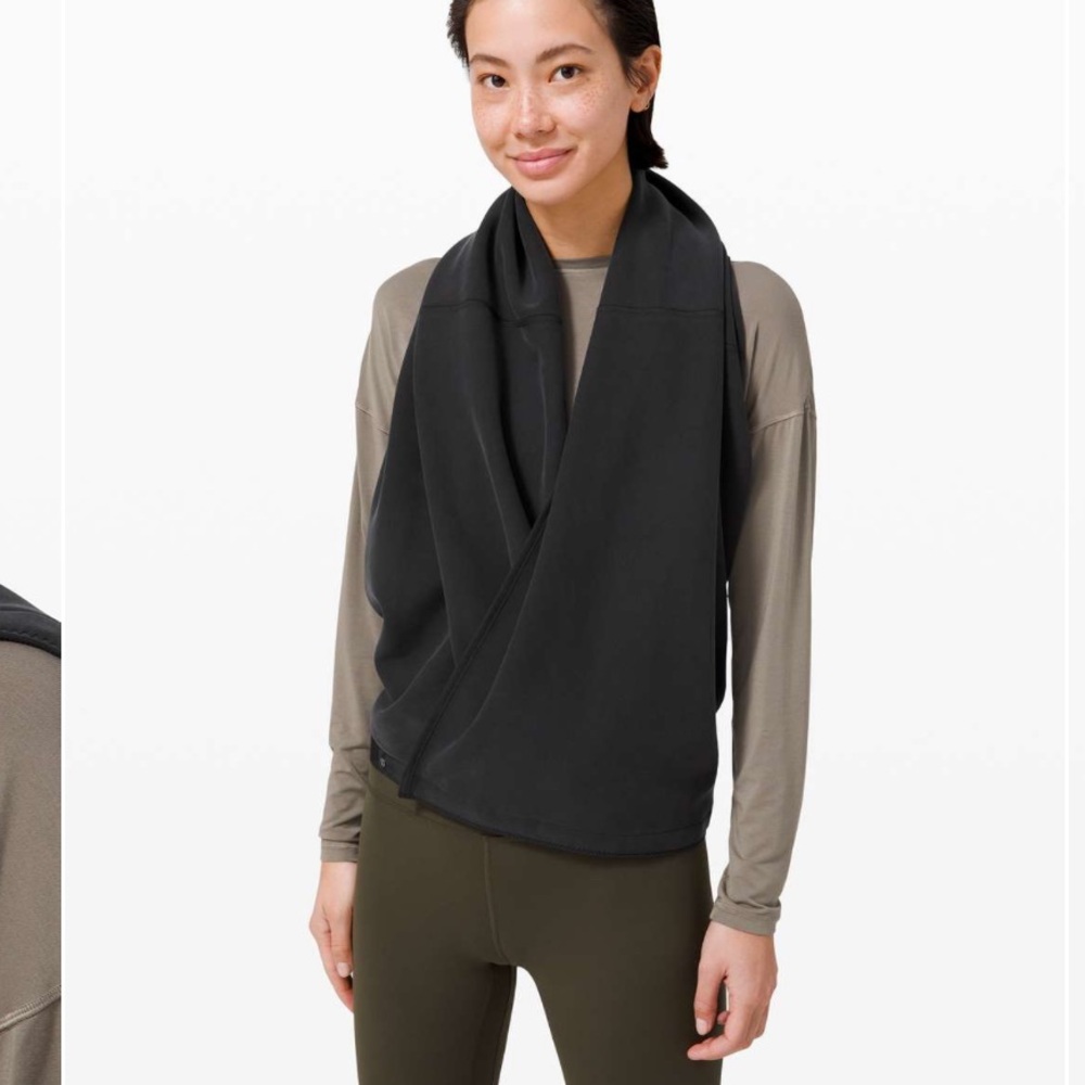 Lululemon Vinyasa Scarf *Modal in Black - Picture 4 of 9